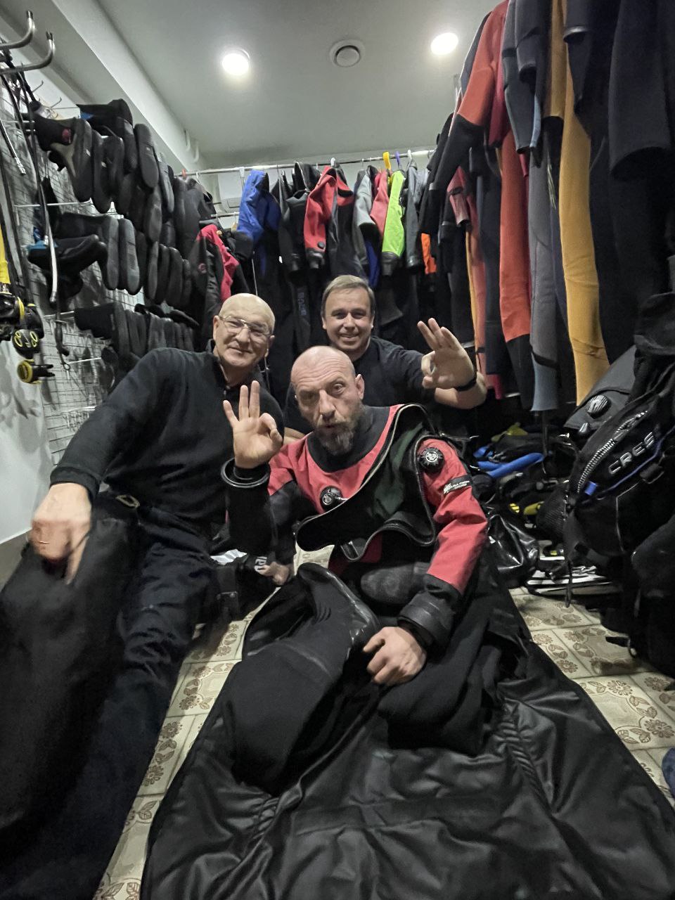 Підготовка спорядження до адаптивного дайвінгу